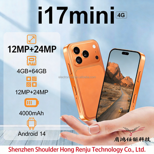 Teléfono I17 Mini 4+164G, 5.5 Pulgadas, Procesador Rápido, Batería <span class=keywords><strong>de</strong></span> Larga Duración, Smartphone Android 5G 2026 NUEVO, Smartphone Celular LTE, Gran Venta - Product Image 4