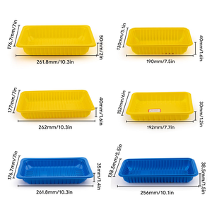 Barquette jetable en PP pour viande fraîche, qualité alimentaire, pour supermarché, emballage scellé pour bœuf et volaille surgelés, taille personnalisée - Product Image 3