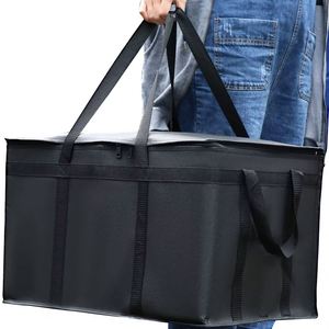 Bolsa Térmica Personalizada para Entrega de Alimentos, Bolsa Refrigerante para Pizza de Gran Capacidad, Bolsa Reutilizable de Tela No Tejida - Product Image 5