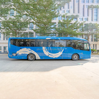 Autocar touristique automatique Guangtong de luxe de 12 m, 50 à 70 places, conduite à droite, nouveau moteur diesel Euro 3-6, émissions 6-8L