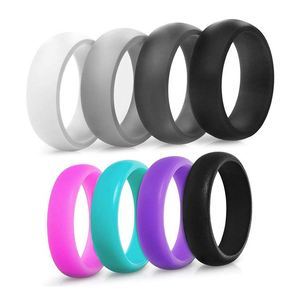 Nouvelle Arrivée Anneaux de Mariage en Silicone de Haute Qualité Exquis Anneaux en Silicone Camouflage - Product Image 6