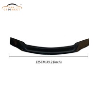 Haute qualité nouveau Type Kit de carrosserie de voiture lèvre de botte arrière ABS plastique aileron de botte arrière utilisation d'aile pour W204 XR Style