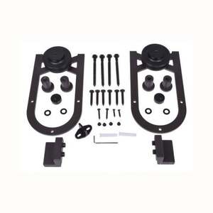 Herrajes para Puertas Corredizas de Madera Sólida Modernos WEKIS, Cierre Suave y Duradero con Diseño Gráfico, Inspección e Instalación a Domicilio - Product Image 1