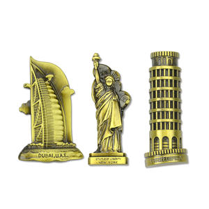 공장 사용자 정의 2D 3D 로고 금속 뉴욕시 냉장고 자석 냉장고 자석 디스플레이 기념품 용 냉장고 자석 - Product Image 2