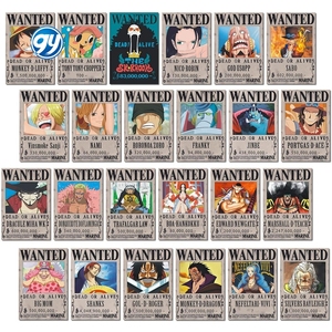 69 estilos 3 mil millones lienzo Material <span class=keywords><strong>Dead</strong></span> or Alive Luffy Zoro Bounty <span class=keywords><strong>Wanted</strong></span> Posters 1 pieza Law Room pared decoración Anime Poster - Product Image 3