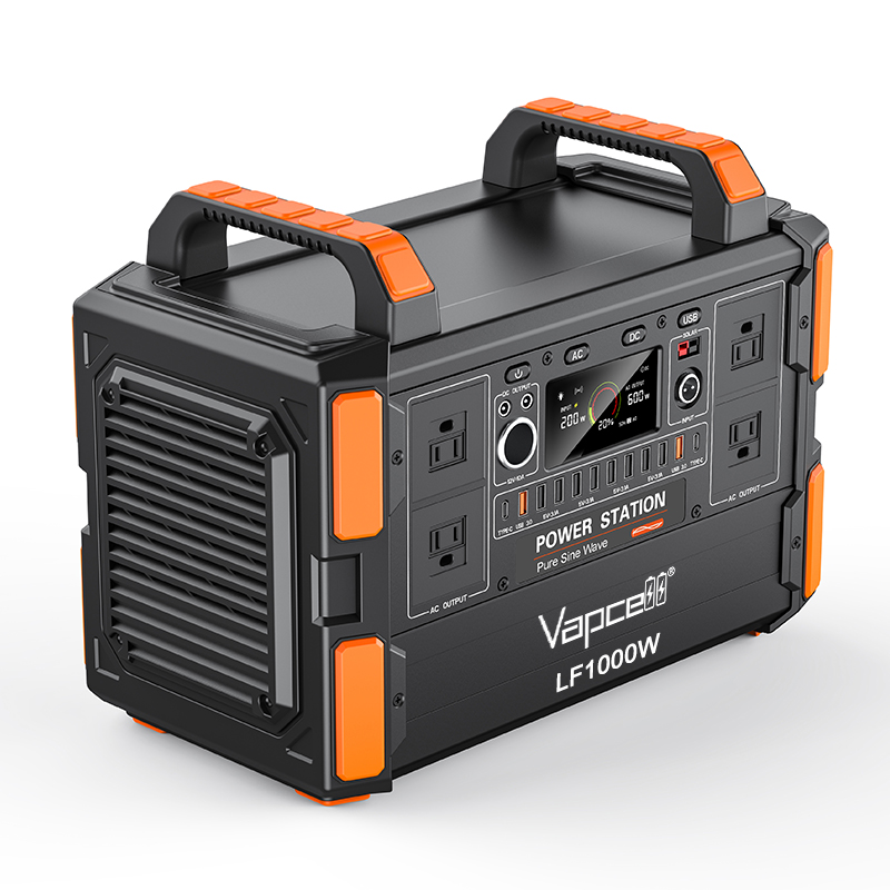 Электростанция VapCell T11 1200 Вт портативный солнечный генератор PLB LifePO4 3,2 В 1008Wh 315000 мАч Аккумулятор для пикника на открытом воздухе