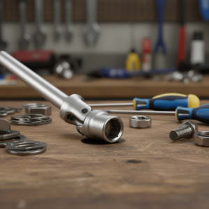 Fervi T-Wrench Magnetic Hex <b>Socket</b> 10mm For Precision Fastening - Product Image 3