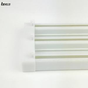 Tringles à Rideaux Modernes et Contemporaines Boningsi SL3 en <span class=keywords><strong>PVC</strong></span>, Anti-Rouille, Robustes, Tendance, Longueur Personnalisable, Embouts, Attaches et Crochets pour Rideaux - Product Image 2