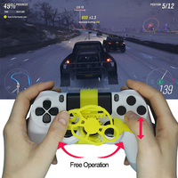 Capteur de température Mini simulateur de direction de course rotatif gratuit pour jeux de camion accessoires de roue de course pour contrôleur de jeu P4