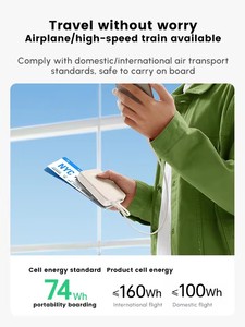 Batería <span class=keywords><strong>Externa</strong></span> UGREEN PB505 de 20000 mAh con Cable USB C, Carga Rápida PD de 20 W, para <span class=keywords><strong>iPhone</strong></span> 17, 15, <span class=keywords><strong>14</strong></span>, 13 - Product Image 5