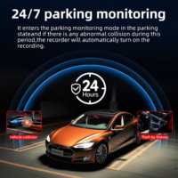 Caméra embarquée 4G compatible, DVR 2 canaux, écran LCD 3,0 pouces, double objectif 2K, boîte noire de voiture F1.8 pour la prévention des accidents et de la fraude nocturnes