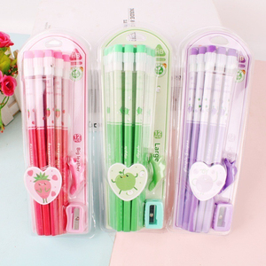 Gran Descuento en Papelería Escolar al por Mayor, Juego de Lápices de Madera HB Negros de Alta Calidad para Niños, Personalizables al por Mayor - Product Image 4