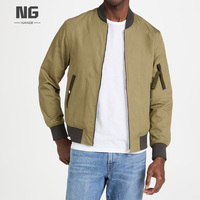 Automne Nouveaux Designers Casual Logo Personnalisé Vêtements Streetwear Vêtements de Sport pour Hommes Blousons Bomber Manteau