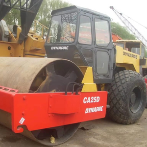 Rodillo de carretera Dynapac más vendido de 14 toneladas en Stock, rodillo de carretera Dynapac CA25D usado barato Original a la venta - Product Image 1