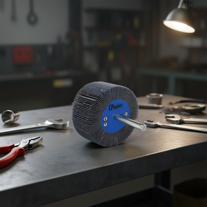 Ttake Abrasive Cloth Flap <b>Wheel</b> 40x20 Mm With 6 Mm Shaft For Precision <b>Grinding</b> And Polishing - Product Image 3