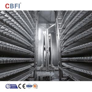 مبخرة سريعة على شكل جمبري برج تبريد بمحرك بكرات مع مجمد مزدوج/فردي - Product Image 1