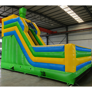 Château gonflable commercial pour enfants, avec toboggan et souffleur, idéal pour les fêtes en extérieur - Product Image 4