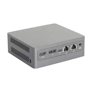 Masaüstü vantilatör Mini bilgisayar N5105 WIFI 2DDR4 bellek desteği Win11 Linux seri paralel Port ile Mini PC