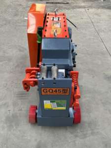 Machines de découpe de barres d'armature en béton en acier rond lesté Machine de découpe de cisaillement de barres d'armature Machine de découpe de tige de <span class=keywords><strong>fer</strong></span> en acier - Product Image 5