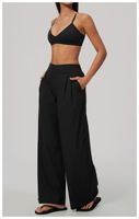 Ensemble de fitness personnalisé avec LOGO 2026 : Soutien-gorge antichoc et élégant, pantalon taille haute amincissant et jambes larges – Tenue de yoga