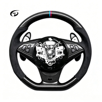 Volant en fibre de carbone véritable E63 M6 pour BMW E60 M5 E61 E64 525i 530 630 650 Série 5 Série 6
