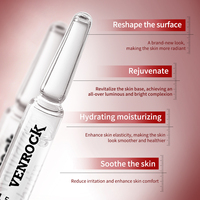 Ampoule à 10% de Niacinamide, AlphaArbutin, Acide Hyaluronique, éclaircissante, hydratante, correctrice des taches brunes, apaisante pour la peau, hydratante, radieuse