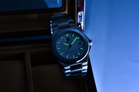 Montres mécaniques pour hommes Benyar BY-5219, marque haut de gamme, cadran en nid d'abeille, bracelet en acier inoxydable, lumineuses, étanches, automatiques