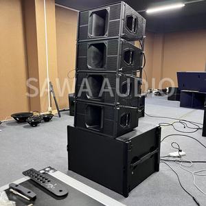 Enceintes Line Array double 10 pouces passif/actif Line Array Système audio professionnel alimenté - Product Image 3
