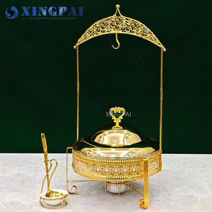 XINGPAI Hotel Restaurante Utensilios de cocina Accesorios <span class=keywords><strong>Comida</strong></span> Buffet Calentador Catering Chafer Platos en <span class=keywords><strong>precio</strong></span> razonable Suministros de hotel - Product Image 4