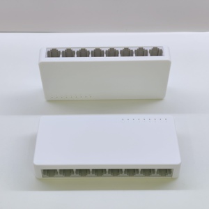 Manufacturer Price Mini Type Desktop Switch 8 RJ45 Gigabit Ethernet <b>Splitter</b> Plug and Play Gigabit Unmanaged Switch - Product Image 1