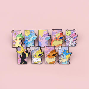 Pin de Solapa de Metal Eevee de Dibujos Animados Clásicos, Pin de Colección de Metal, Pin de Solapa de Esmalte de Metal de Pokémon - Product Image 3