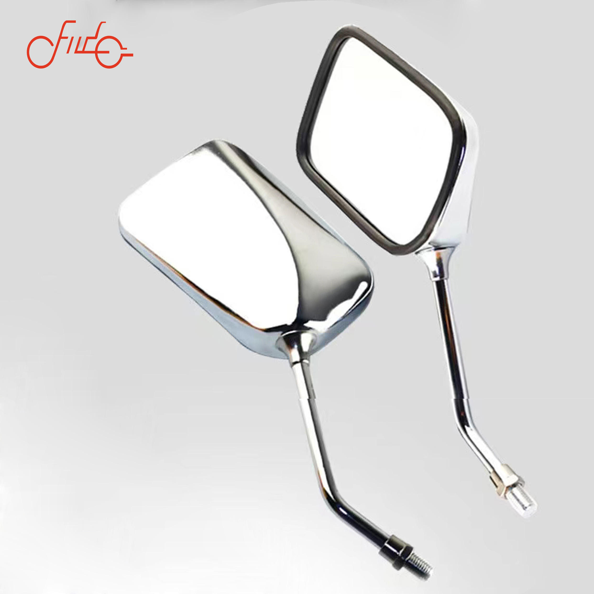 Universal E-Mark Mirrors Rearview Scooter Motorcycle Moped - Foto 9