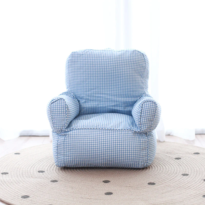 Pouf d'intérieur à rayures mignonnes <span class=keywords><strong>Vintage</strong></span> pour enfants <span class=keywords><strong>Fauteuil</strong></span> pour enfants Convient aux tout-petits de 2 à 4 ans - Product Image 5