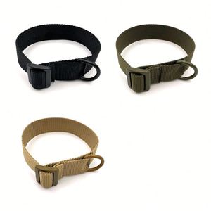 Sangle tactique en nylon avec boucle en D, sangle de fixation portable pour arme, sangle de tirant de fusil, vente en gros - Product Image 6