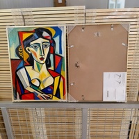 Offre Spéciale Transfrontalière Wideway : Cadre Photo Moderne en Alliage d'Aluminium à Bord Fin A3 Doré A4 Noir, pour Table ou Mur