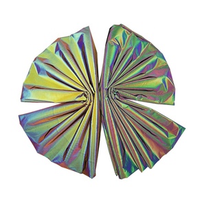 100% <span class=keywords><strong>Polyester</strong></span> cầu vồng phản chiếu vải màu đỏ Khả năng hiển thị cao ISO 20471 được chứng nhận an toàn quần áo nhiệm vụ nặng nề mạnh mẽ - Product Image 1