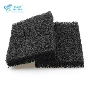 Customized Polyurethane Foam Open Cell 10ppi 15ppi 20ppi 30ppi 40ppi 50ppi 60ppi Reticulated Filter Sponge