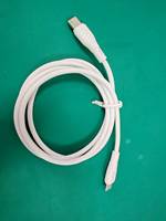 Câble PVC Type-C vers Type-C 1m à prix d'usine pour transfert de données et charge rapide 3A pour Android et téléphones mobiles
