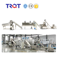 Ligne de production d'aliments pour animaux de compagnie en acier inoxydable entièrement nettoyable pour une fabrication commerciale stable
