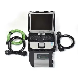 Mb Sao C4 Power Adapter cho tự động công cụ chẩn đoán Sao C4 16pin OBD cáp hỗ trợ Wifi doip SD kết nối cho xe xe tải với cf19