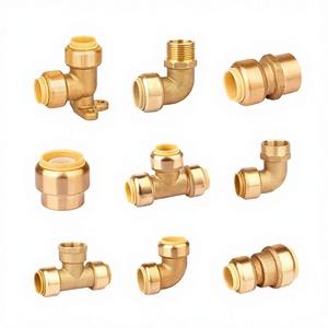 Conexión a Presión de Latón Sin Plomo Madhav Products con Superficie Lisa para Tuberías PEX, Cobre y CPVC, Garantía de 5 Años - Product Image 2