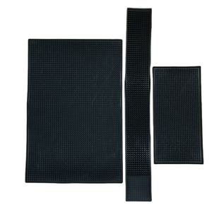 Custom Logo Silicone PVC Bar Mat Rubber Spill Pad Pub <b>Runner</b> Beer Rail Mat Drip Tray Non Slip Counter Mat Coaster Placemat - Product Image 4