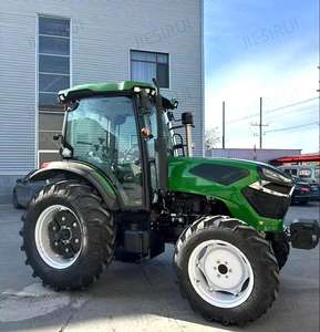 Tracteur d'usine CE 80hp 120hp 100hp 140hp 160hp tracteur agricole à moteur diesel à quatre roues motrices avec cabine - Product Image 1