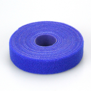 Bán Buôn Màu Xanh 14.5Mm Nylon Hook Vòng Băng Cuộn Đàn Hồi Quan Sát Cáp Cho Văn Phòng Nhà & Lớp Học Lưu Trữ Tổ Chức - Product Image 3