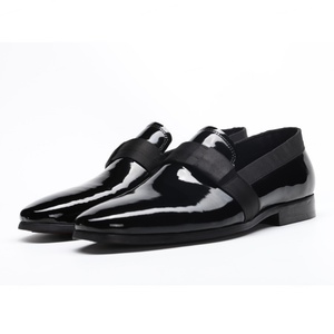 Men's Luxurious Loafers Slip-On High-quality Casual <b>Shoes</b> Elegant Gentleman's Custom-made Formal <b>Shoes</b> <b>Height</b> <b>Increasing</b> Autumn - Product Image 2