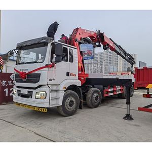 Venta Directa de Fábrica, Grúa Hidráulica Plegable Shacman de 16 Toneladas, Grúa Móvil de Servicio Pesado para Construcción e Ingeniería - Product Image 4