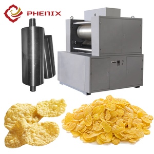 Ligne de production automatique de flocons de maïs, céréales de petit-déjeuner Corn <span class=keywords><strong>Coco</strong></span> <span class=keywords><strong>Pops</strong></span>, machines de fabrication de collations - Product Image 6