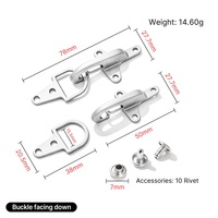 Kancing Bentuk Pesawat Terbang, Warna Putih Matte, Model Lobster Clasp, Dapat Dilepas, Dapat Digunakan Kembali, Bahan Zinc Alloy, Pengait Lepas Cepat Model Pesawat untuk Mantel