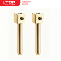 Pièces usinées CNC, composants en laiton et en aluminium, pièces de haute précision, services OEM personnalisés