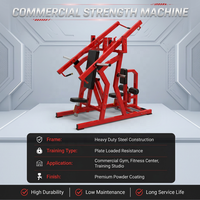 Máquina Comercial de Press de Pecho Sentado y Pulldown Lateral - Equipo de Gimnasio Duradero para Entrenamiento de Fuerza en Espalda y Pecho